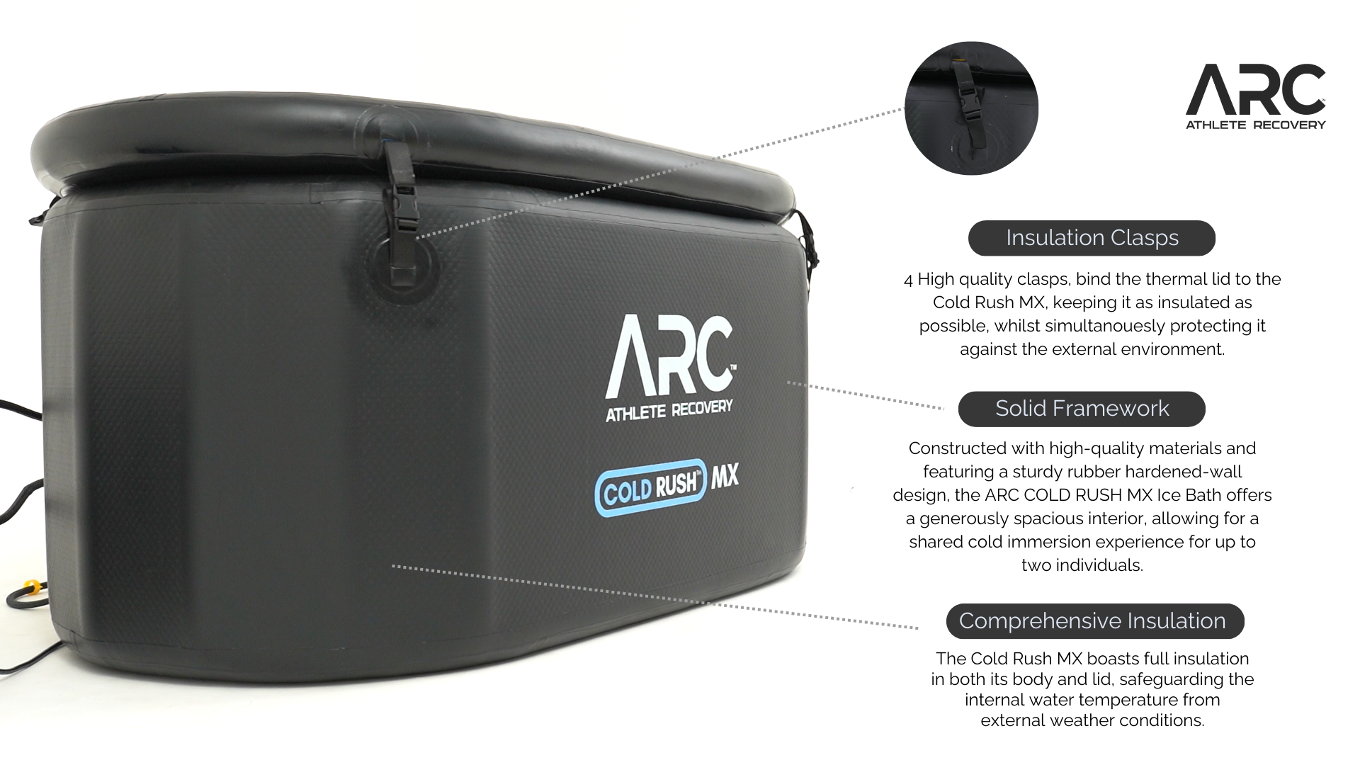 COLD RUSH MX | Ice Bath | Chiller Unit | Down to 5ºC
